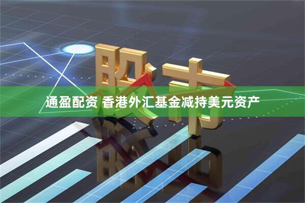 通盈配资 香港外汇基金减持美元资产