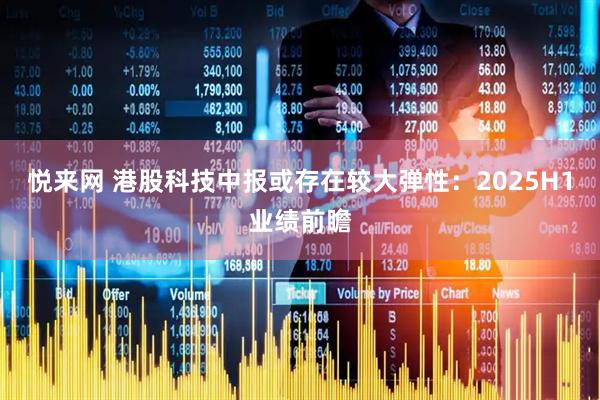 悦来网 港股科技中报或存在较大弹性：2025H1业绩前瞻