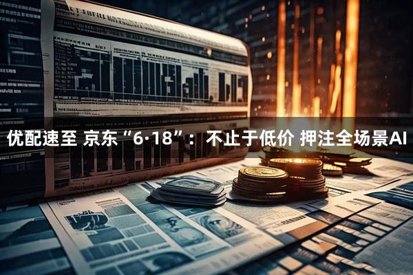 优配速至 京东“6·18”：不止于低价 押注全场景AI